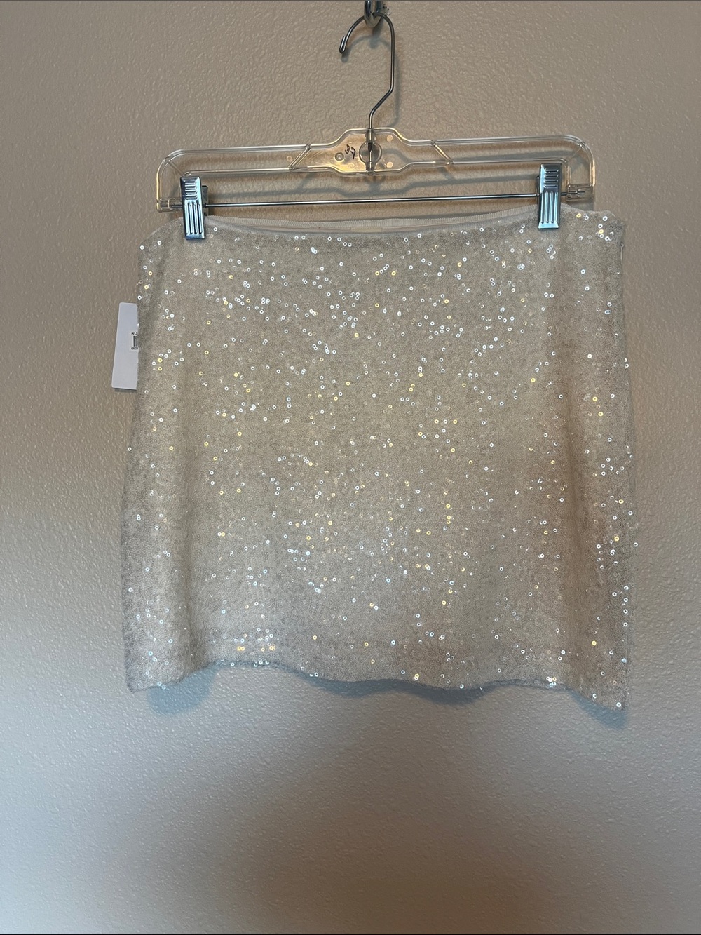Open Edit Sequin Mini Skirt